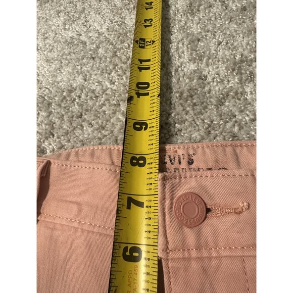 Levi’s XX Chino Men’s Pants Slim Taper Fit W34 L31 Salmon Pink Stretch Casual - Picture 6 of 11